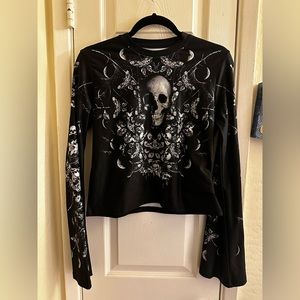 DEAD PRETTY CHURCH BELLS SWEATER - LIMITED - Size S - Blackmilk